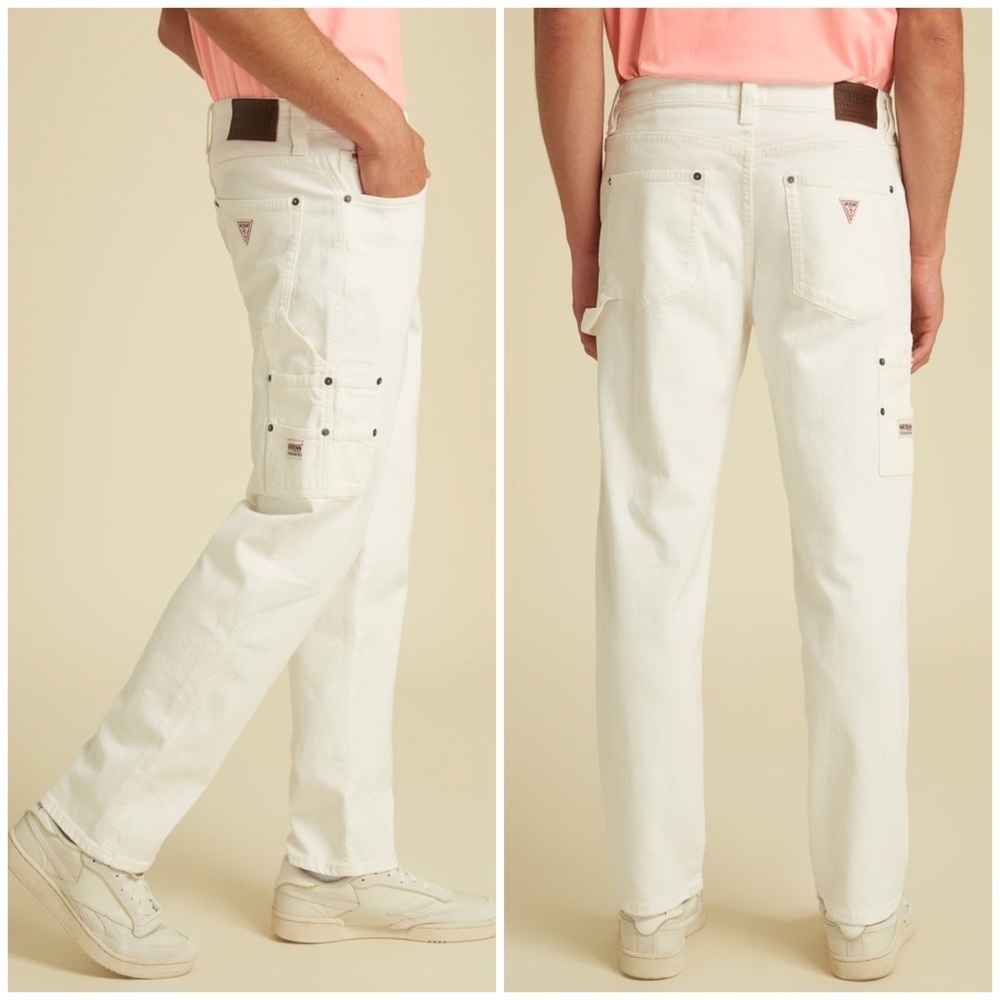 New GUESS ORIGINALS Mens Slim Denim Jeans